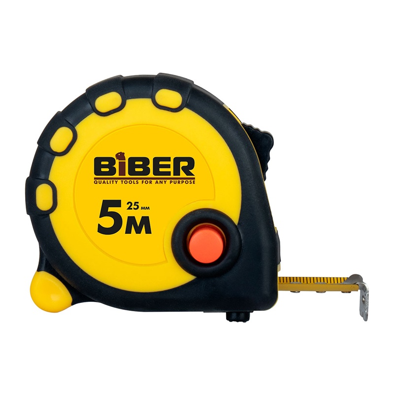 Рулетка Biber 40093 Standart 5 м/25 мм